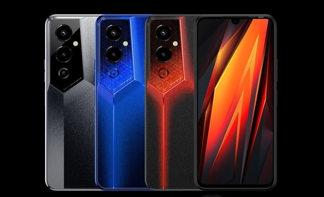 Tampilan Bodi Belakang Tecno POVA 4 Pro