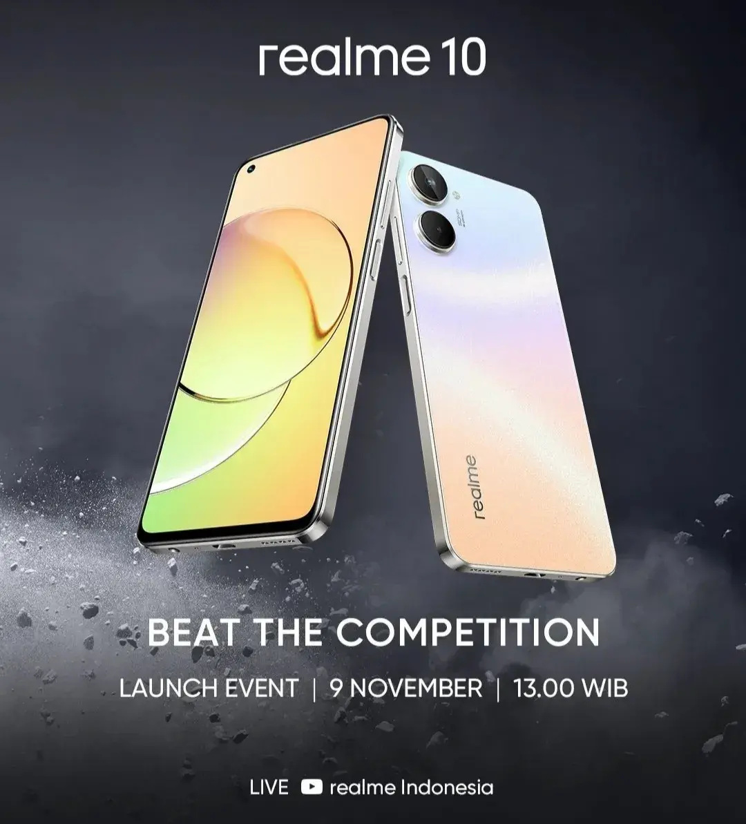 Tanggal perilisan smartphone Realme 10 