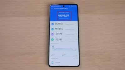 Skor AnTuTu Xiaomi Redmi Note 12 Turbo