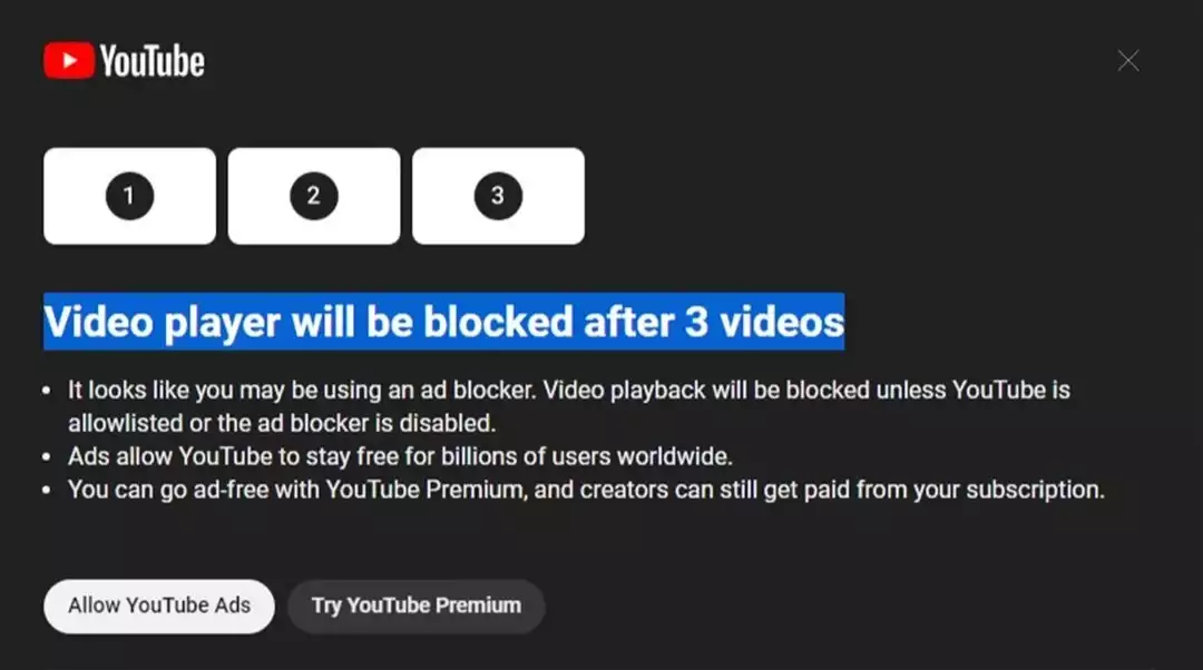 Kebijakan YouTube Terkait Penggunaan Ad Blocker