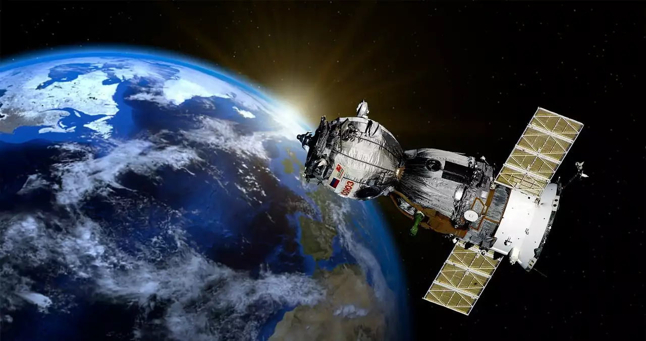 Ilustrasi satelit Starlink Indonesia