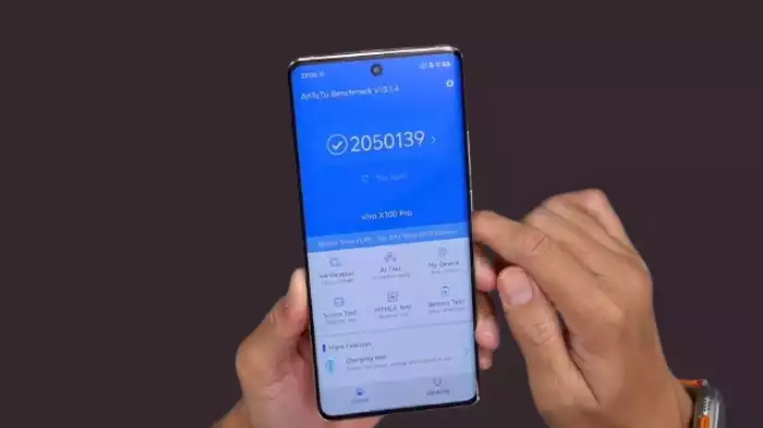 Skor antutu vivo X100 Pro